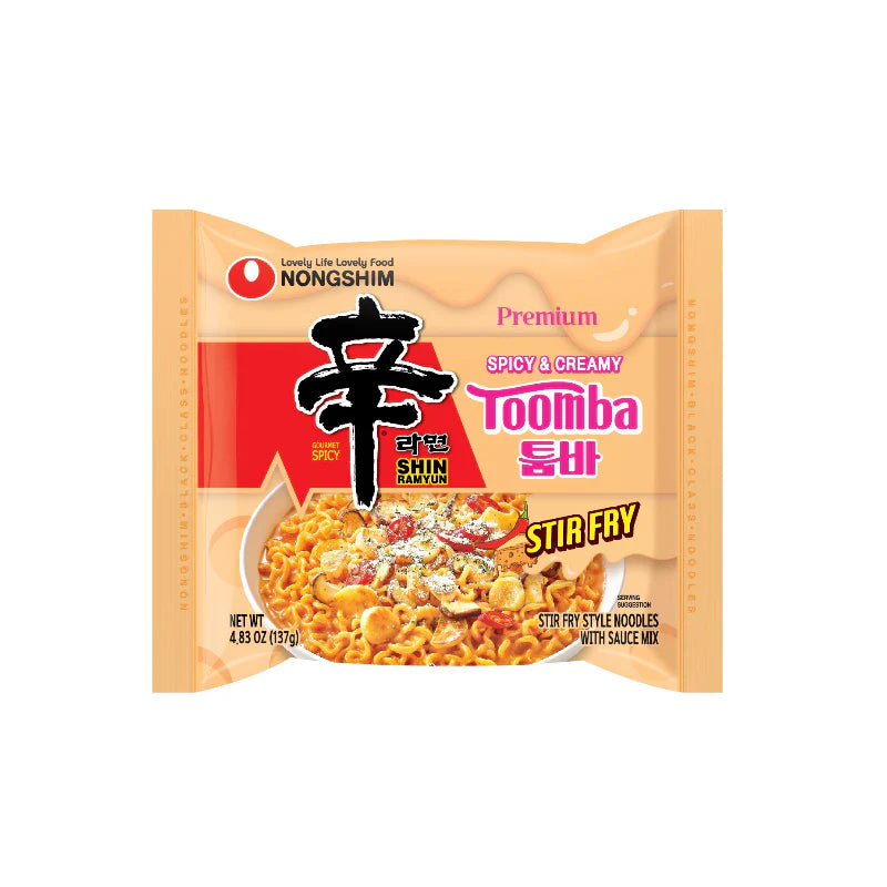 Nongshim Toomba Shin Ramen 137 g Snaxies Exotic Snack Montreal Quebec Canada