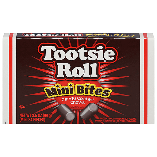 Tootsie Roll Mini Bites 99 g
Exotic Snacks Snaxies Montreal Quebec Canada