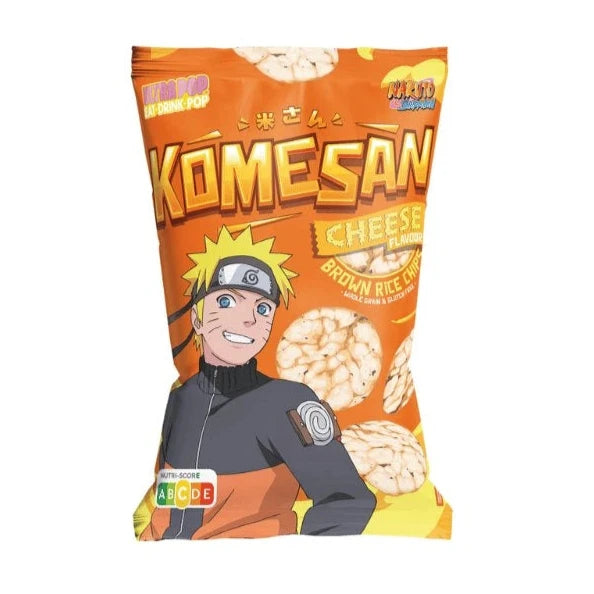 Naruto Rice Chip Cheese flavor 60 g Exotic Chips Snaxies Montreal Quebec Canada