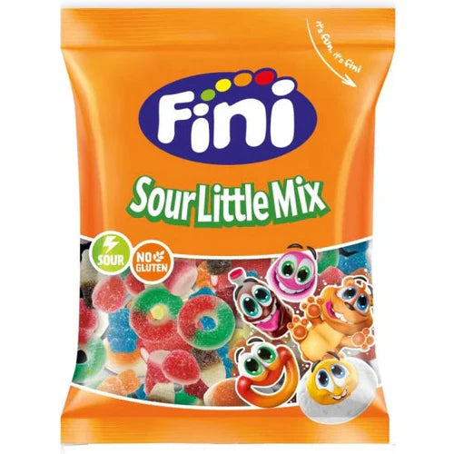 Fini Sour Little Mix Halal 90 g Snaxies Exotic Candy Montreal Quebec Canada