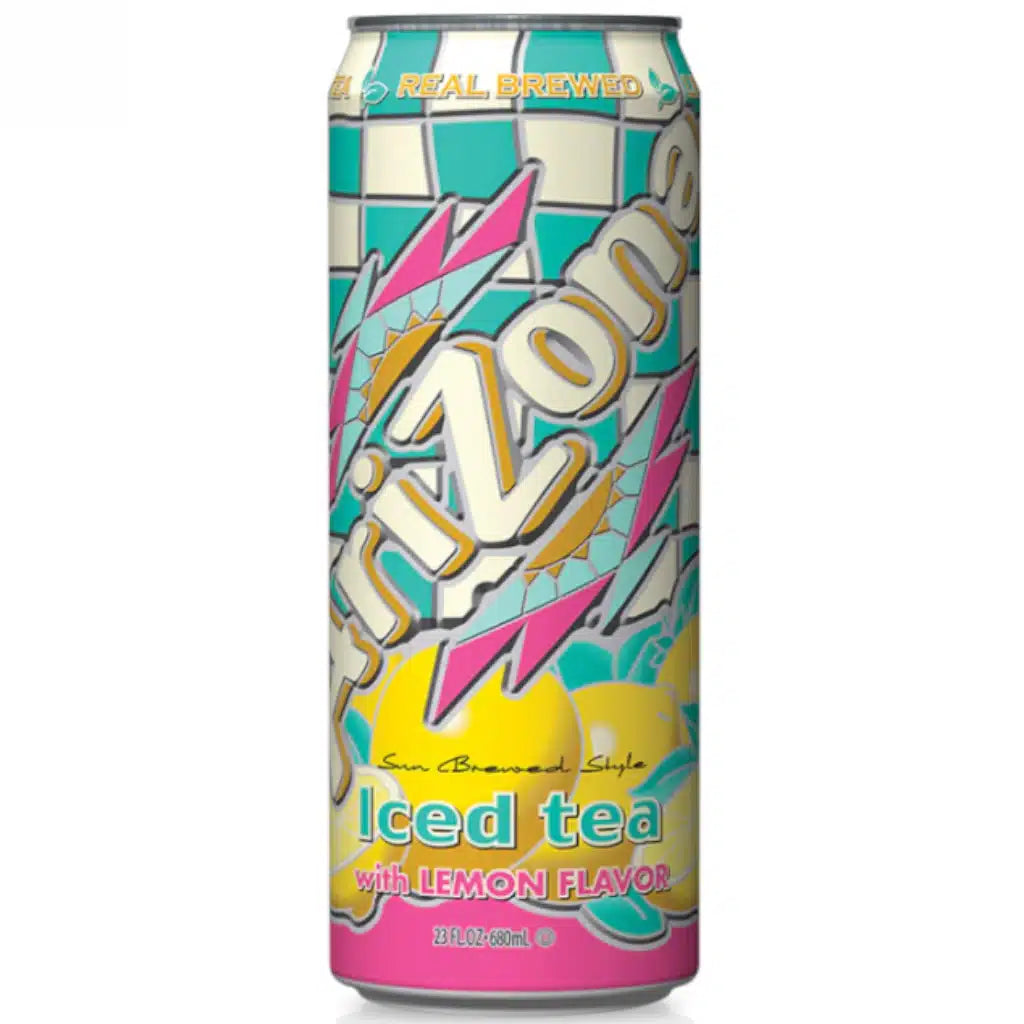 Arizona Iced Tea Lemon Flavour 650 mL Exotic Drinks Montreal Quebec Canada Snaxies