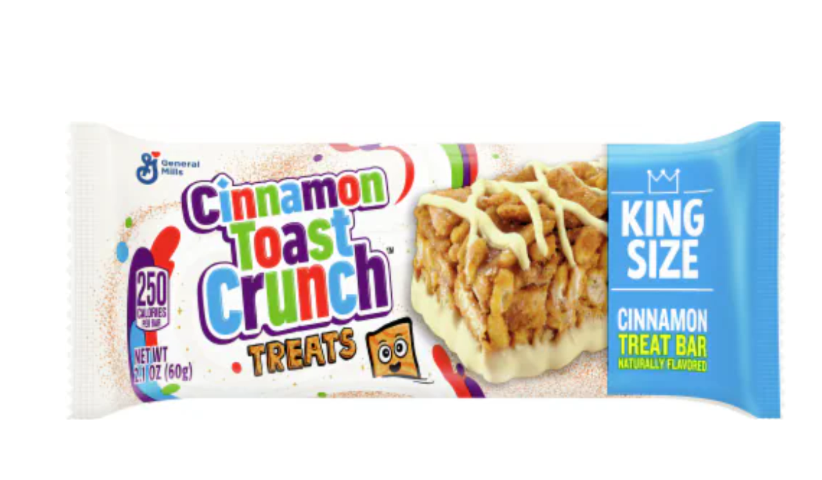 Cinnamon Toast Crunch Treats Bar 63 g Snaxies Exotic Snacks Montreal Quebec Canada