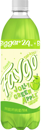 Faygo Jolly Green Apple 710 mL Exotic Drinks Montreal Quebec Canada Snaxies