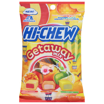 Hi-Chew Getaway Mix 85 g Exotic Candy Montreal Quebec Canada Snaxies
