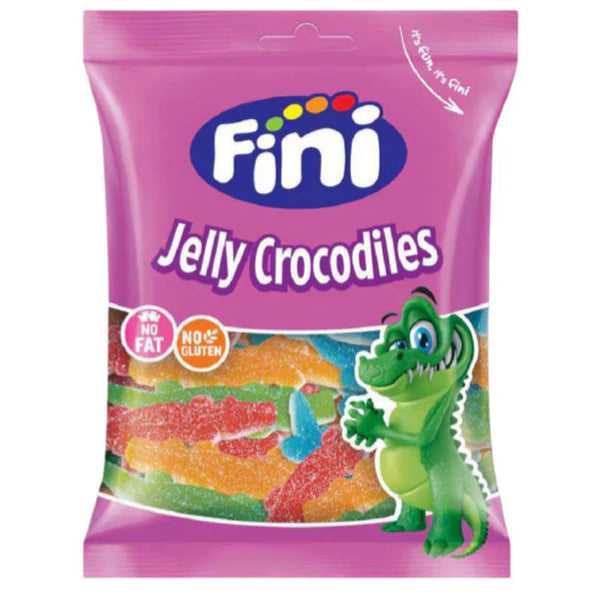 Fini Jelly Crocodiles Halal 90 g Snaxies Exotic Candy Montreal Quebec Canada