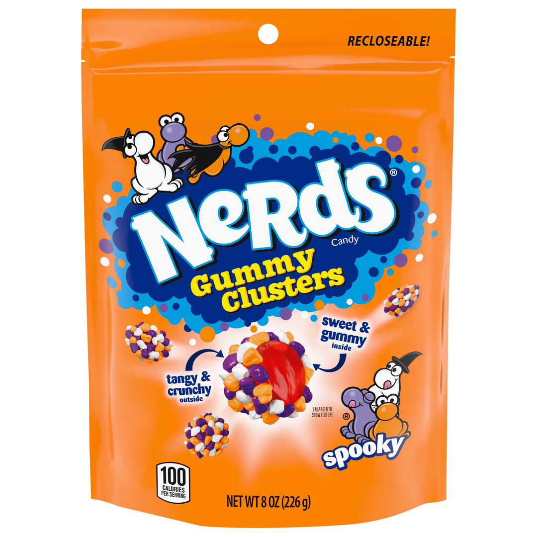 Nerds SPOOKY Gummy Clusters 226 g Imported Exotic Candy Store Montreal Quebec Canada Snaxies