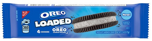 Oreo LOADED 72 g Exotic Snacks Snaxies Montreal Quebec Canada