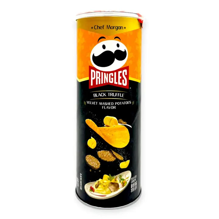 Pringles Black Truffle velvet mashed Potatoes 80 g Snaxies Exotic Snacks Montreal Quebec Canada