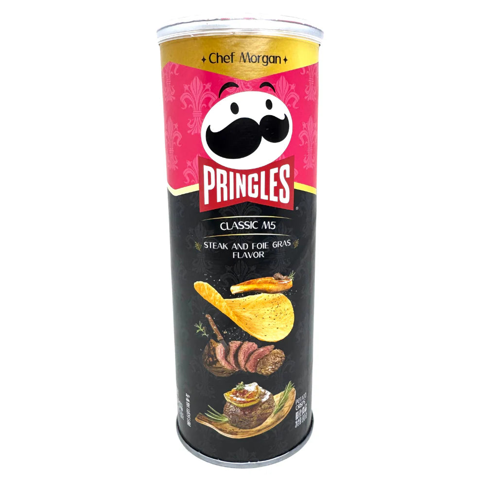 Pringles Classic M5 Steak and Foie Gras 80 g Snaxies Exotic Snacks Montreal Quebec Canada