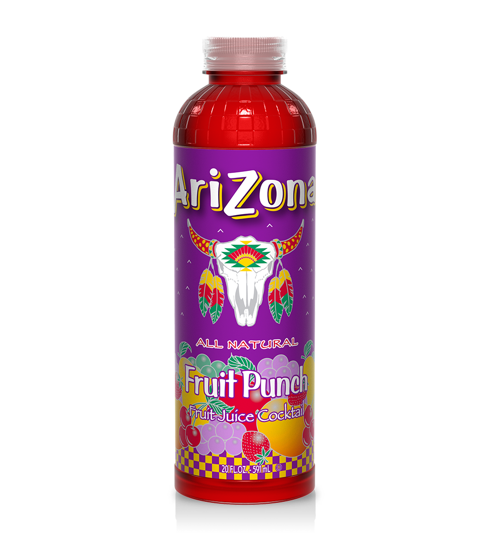 Arizona Fruit Punch 591 ml Snaxies Exotic Drinks Montreal Quebec Canada