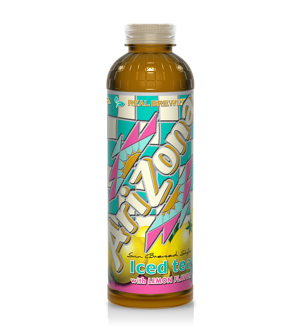 Arizona Lemon Iced Tea 591 ml Snaxies Exotic Drinks Montreal Quebec Canada