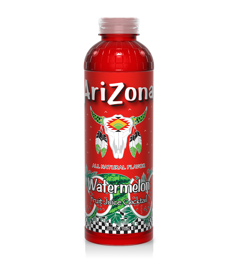 Arizona Watermelon 591 ml Snaxies Exotic Drinks Montreal Quebec Canada