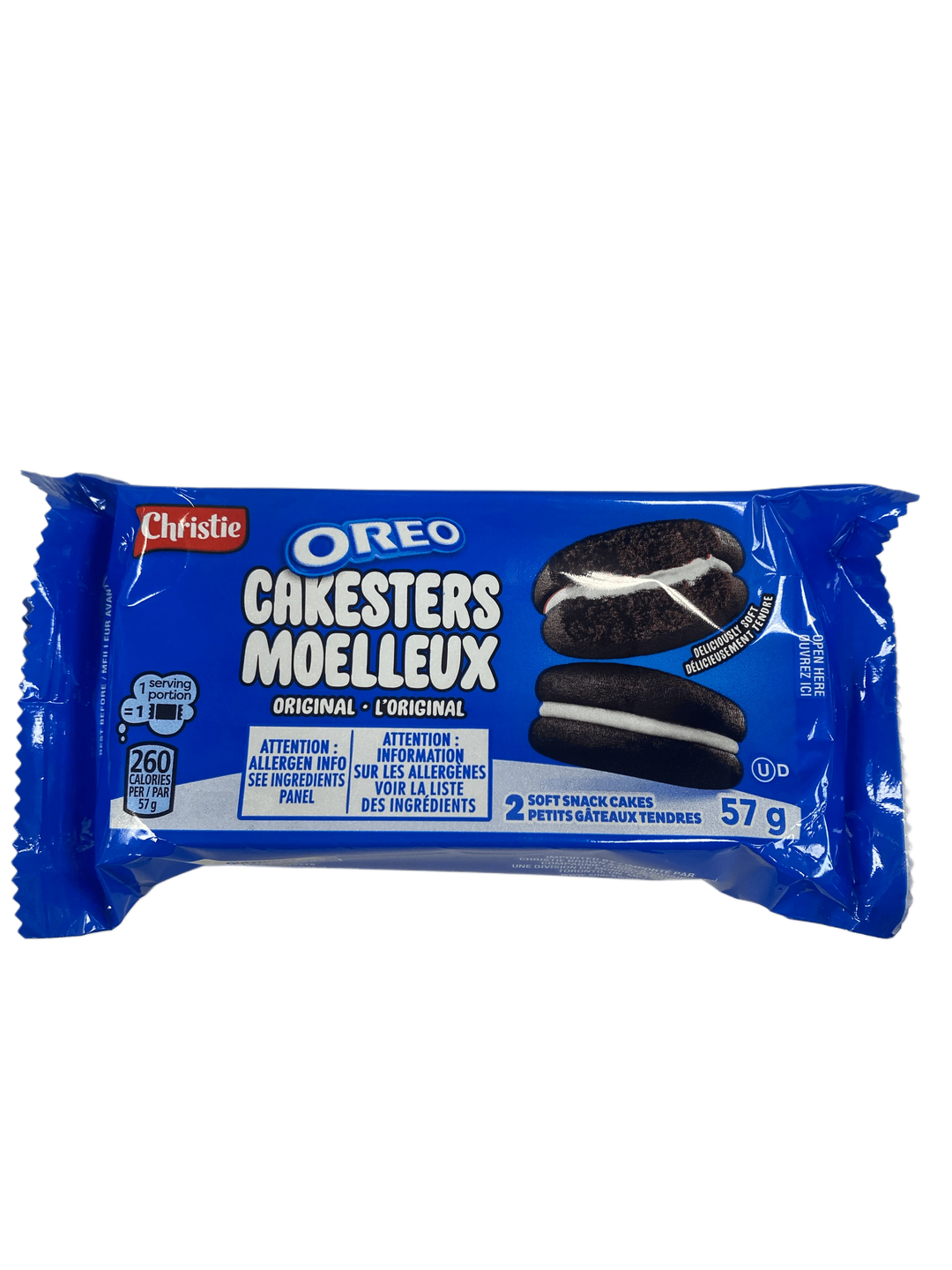 Oreo Cakesters Original 57 g Snaxies Exotic Snacks Montreal Quebec Canada