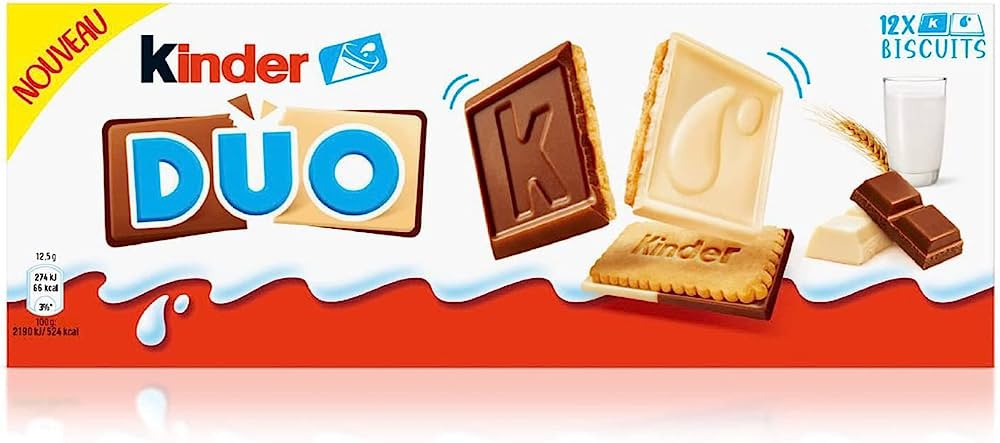Kinder Duo 150 g Snaxies Exotic Snacks Montreal Quebec Canada