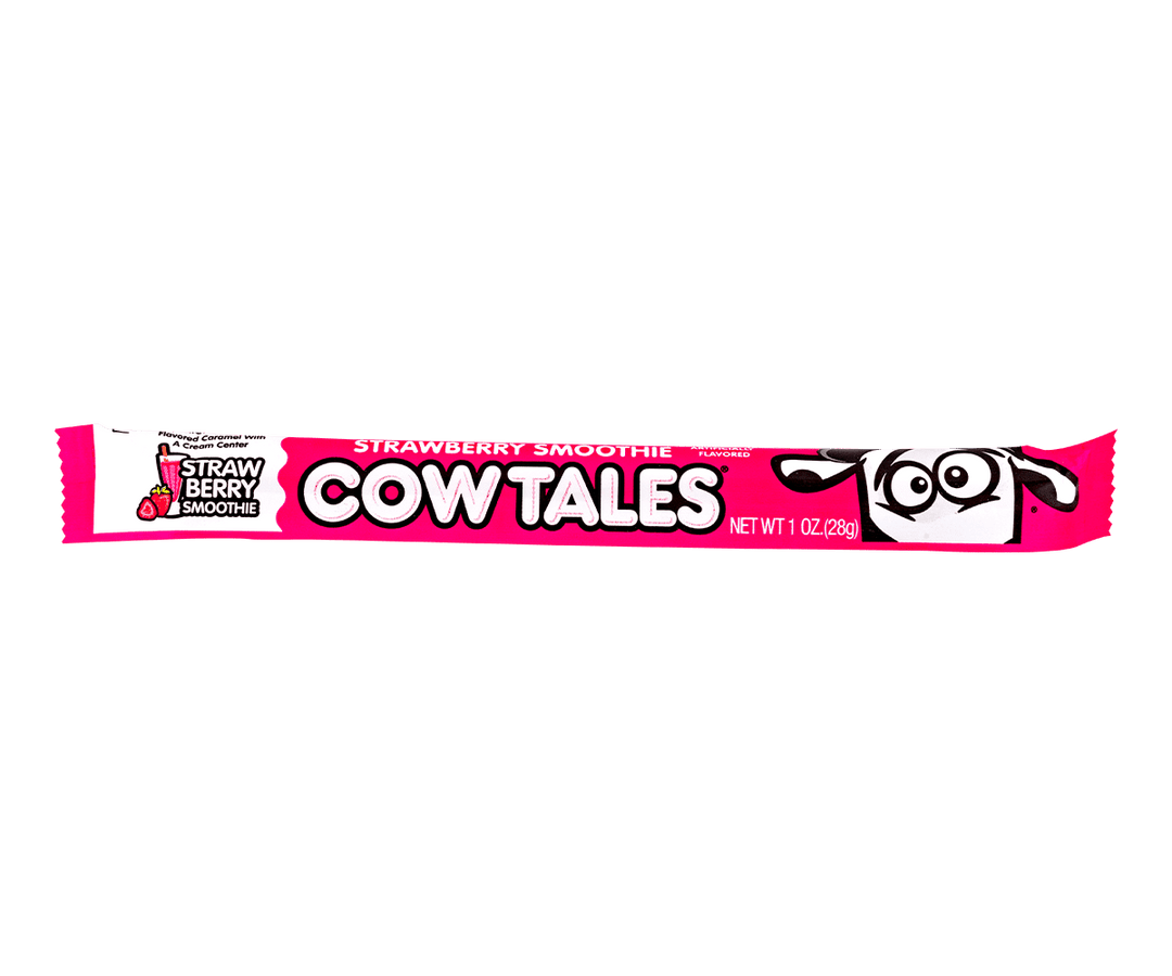Cow Tales Strawberry Smoothie 28g Montreal Quebec Canada Snaxies