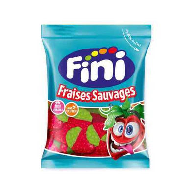 Fini Wild Strawberry Halal 90 g Snaxies Exotic Candy Montreal Quebec Canada