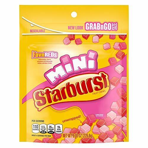 Starburst FaveReds Mini Pouch 226 g Exotic Snacks Snaxies Montreal Quebec Canada