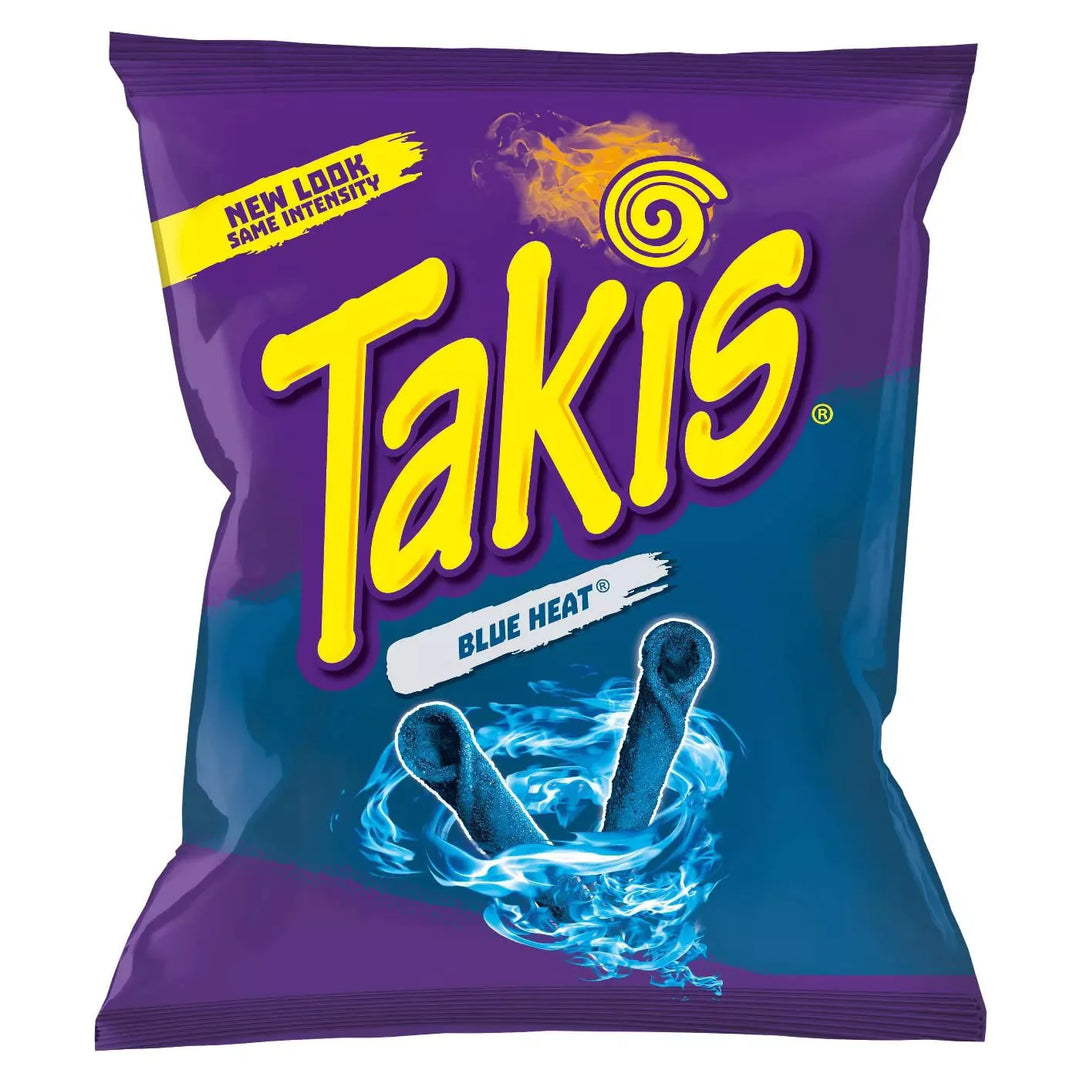 Takis Blue Heat 92.3 g Snaxies Exotic Snacks Montreal Quebec Canada