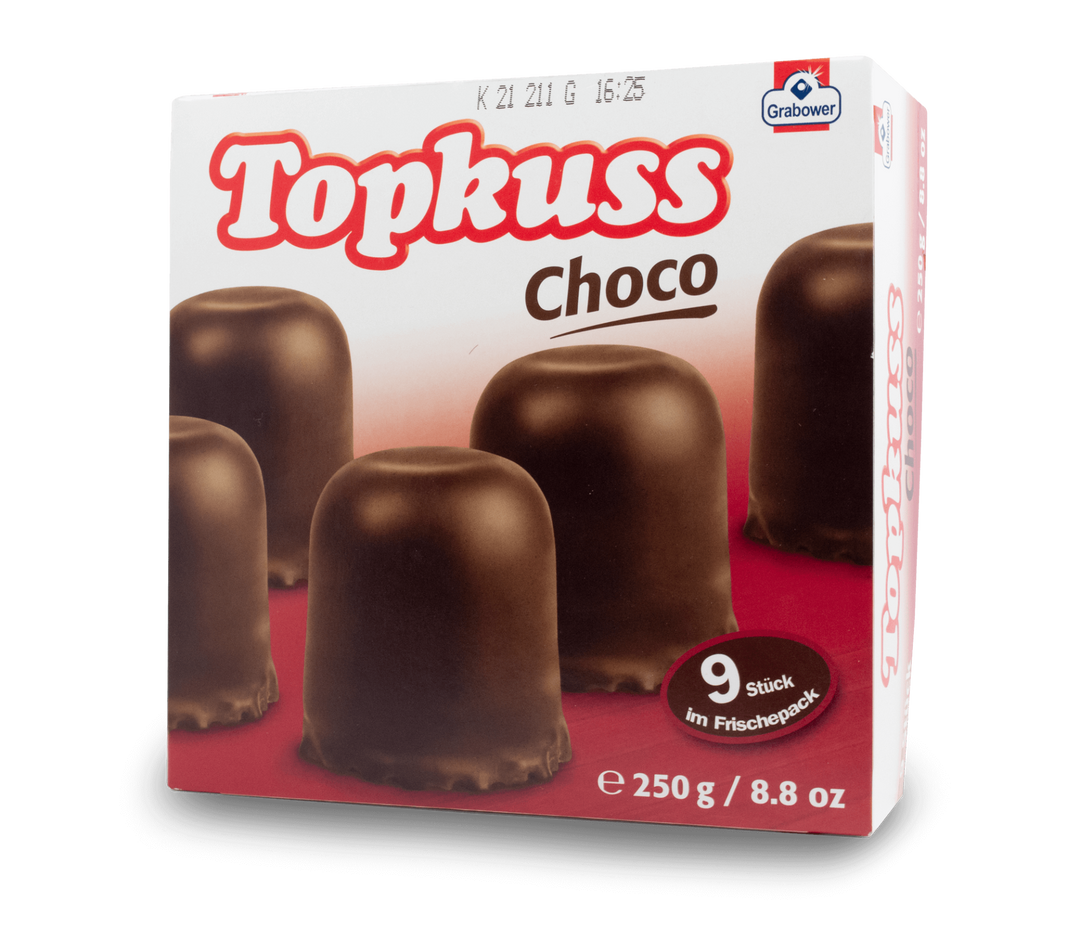 Topkuss Choco Mallow Cakes 250 g Snaxies Exotic Snacks Montreal Quebec Canada