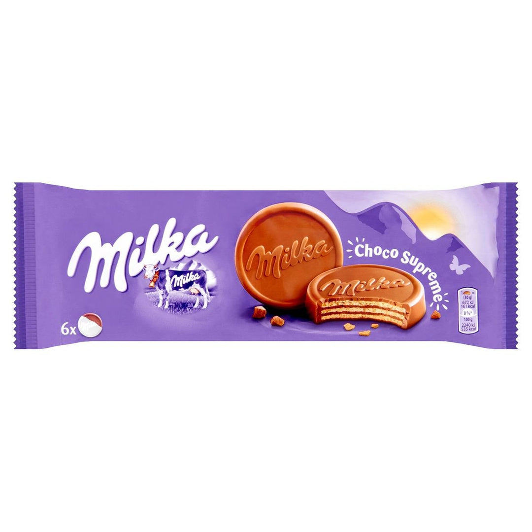 Milka Choco Wafer Supreme 180 g Snaxies Exotic Cookies Montreal