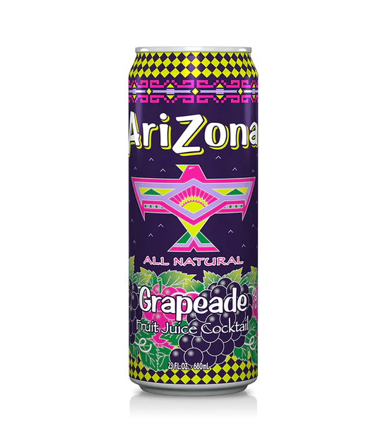 Arizona Grapeade Fruit Juice Cocktail 650 ml Snaxies Exotic Juice Montreal Canada