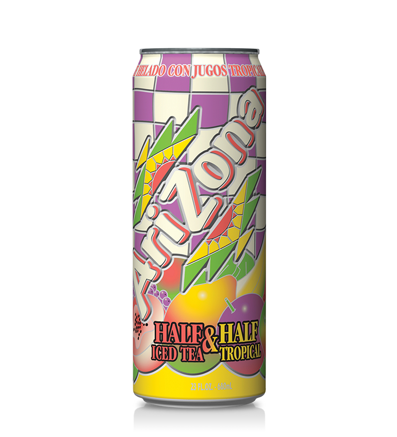 Arizona Tropical Half & Half 680 ml Snaxies Exotic Drinks Montreal Quebec Canada