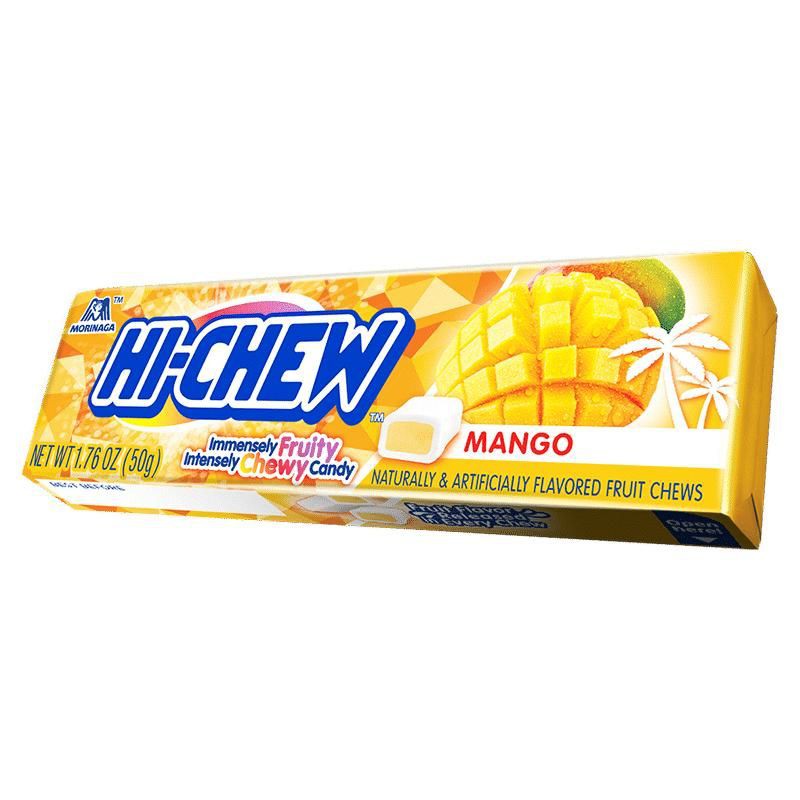Morinaga Hi-Chew Mango Candy 50 g Snaxies Exotic Candy Montreal Canada