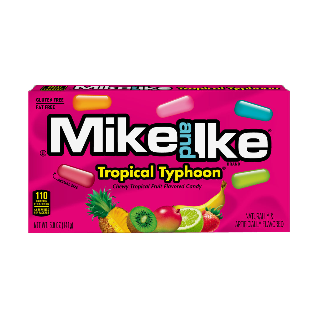 Mike & Ike Tropical Typhoon 120 g Snaxies Exotic Candy Montreal Canada