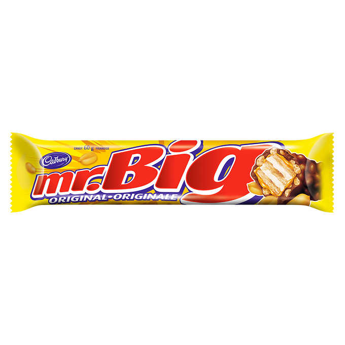 Cadbury Mr. Big Chocolate Bar 60 g - Snaxies