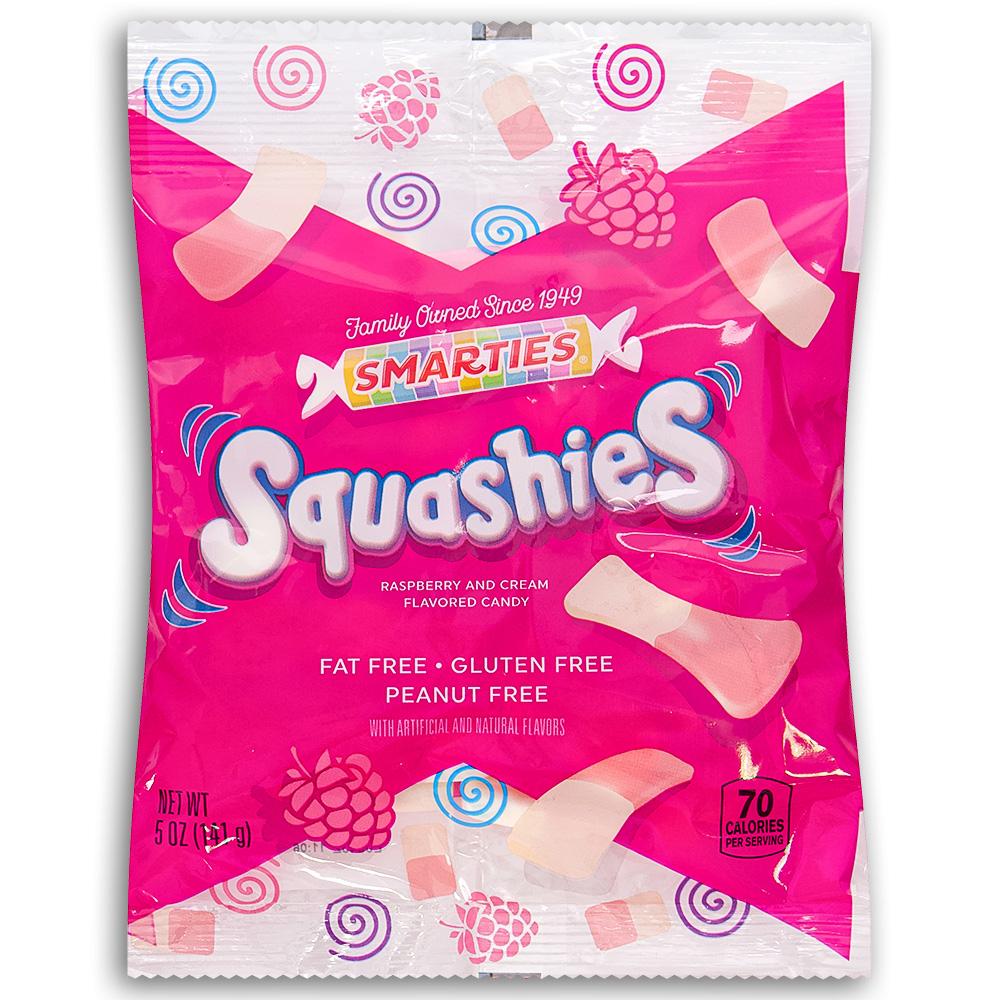 Smarties Squashies Marshmallow 141 g Snaxies Exotic Candy Montreal Canada