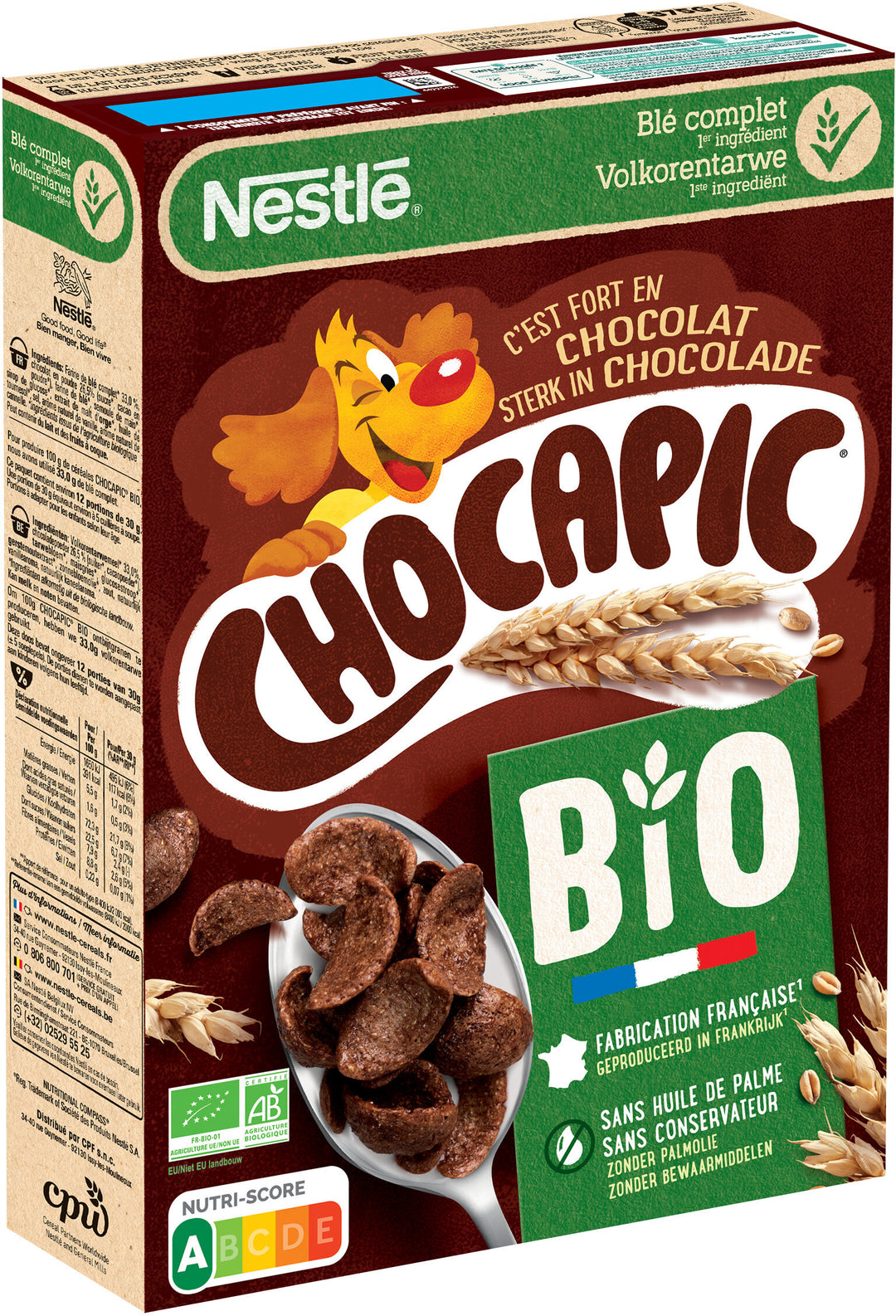 Chocapic Bio Cereal 375 g Exotic Snack Snaxies Montreal Quebec Canada