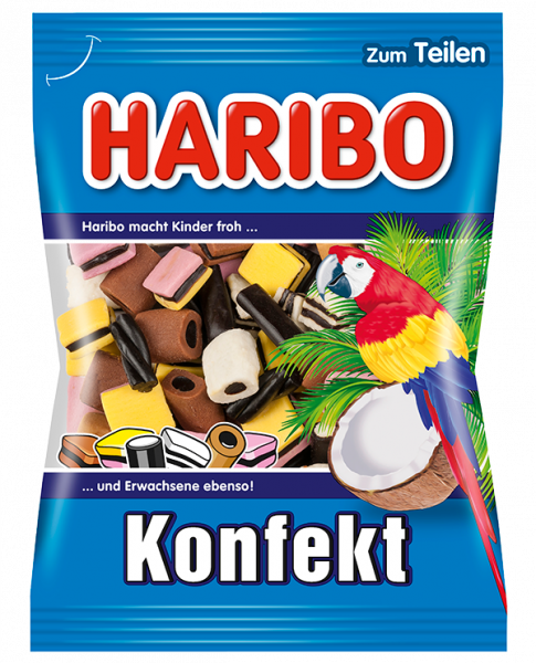 Haribo Konfekt 200 g Exotic Candy Canada