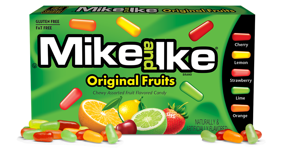 Mike & Ike Original Fruits 120 g Snaxies Exotic Candy Montreal Canada