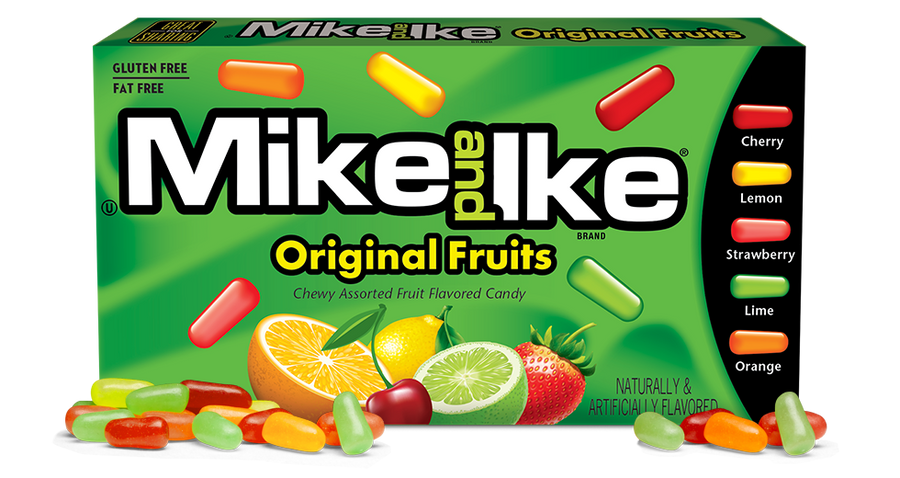 Mike & Ike Original Fruits 120 g Snaxies Exotic Candy Montreal Canada