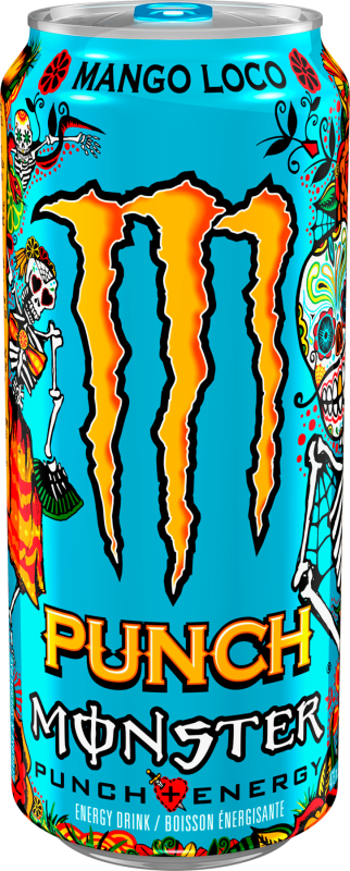 Punch Monster Mango Loco 473 ml - Snaxies