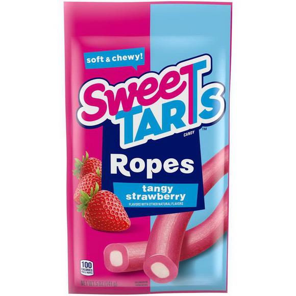 SweeTARTS Tangy Strawberry Ropes 141 g Snaxies Montreal