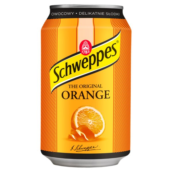 Schweppes Orange Can 330 ml