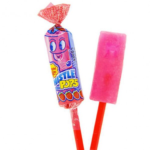 Chupa Chups Melody Pops Strawberry 15 g Snaxies Exotic Snacks Montreal Quebec Canada