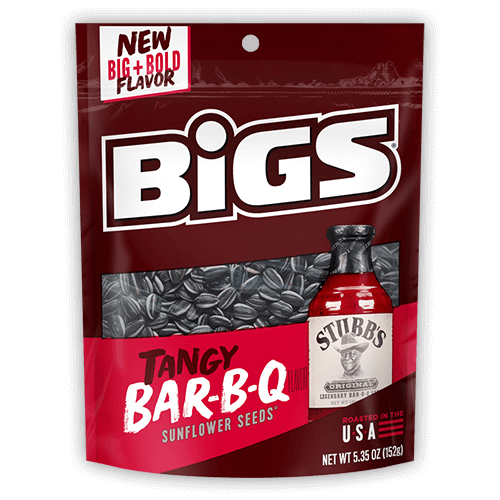 Bigs Stubb's Tangy BBQ Sunflower Seeds 152 g Snaxies Exotic Snacks Montreal Canada