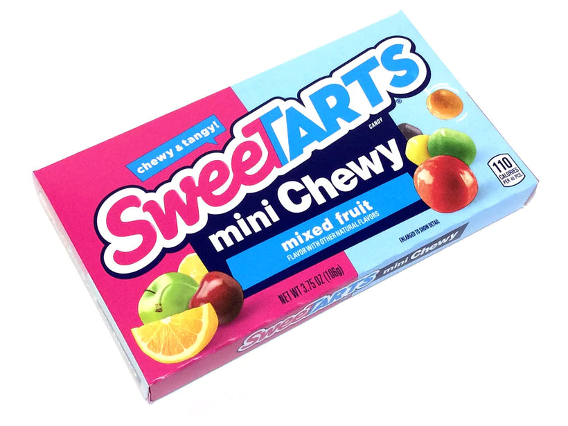 SweeTARTS Mini Chewy Theatre Box 141 g Snaxies Exotic Candy Montreal Canada
