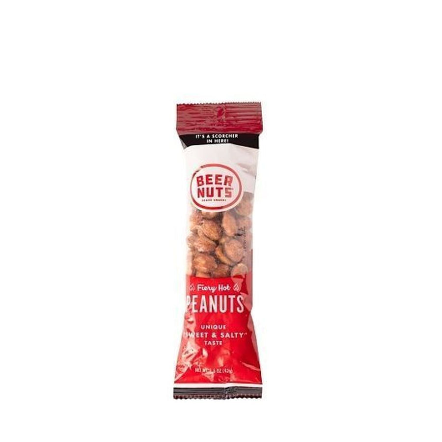 Beer Nuts Fiery Hot Peanuts 43 g Exotic snacks Snaxies Montreal Quebec Canada