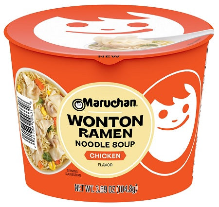 Maruchan Chicken Wonton Ramen Noodle Soup 104.8 g Exotic snacks Snaxies Montreal Quebec Canada