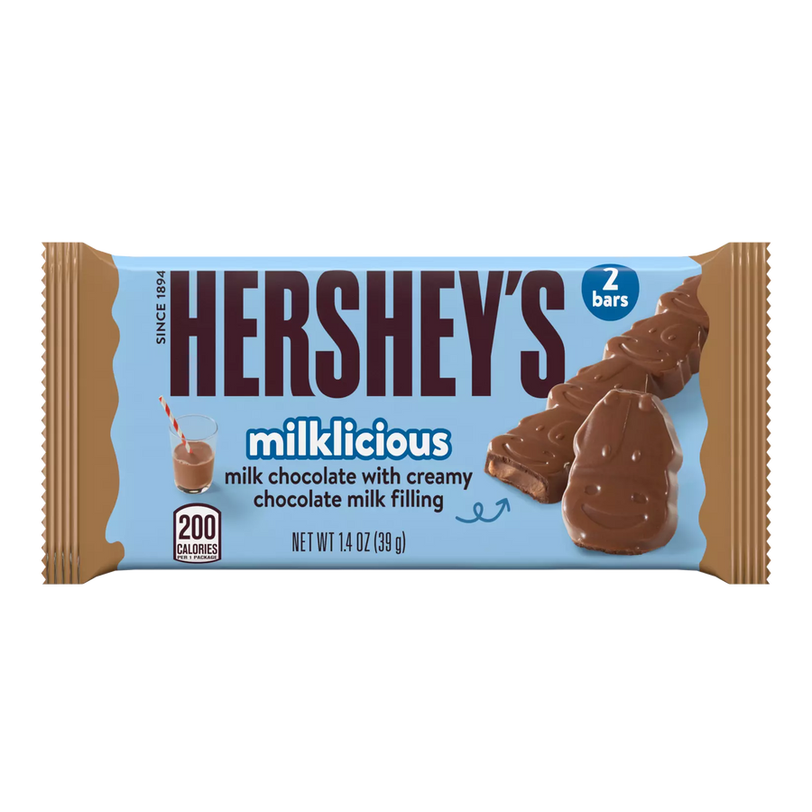 Hershey's Milklicious Bar 39 g Snaxies Exotic Snack Montreal Quebec Canada
