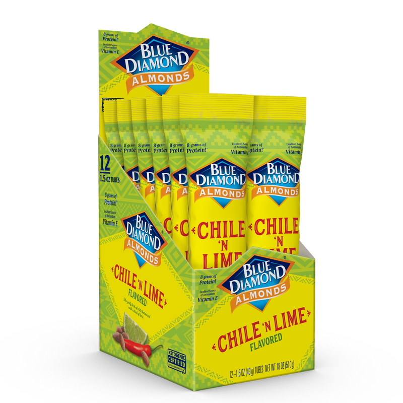 Blue Diamond Chile 'N Lime 43 g Exotic Snacks Montreal Quebec Canada