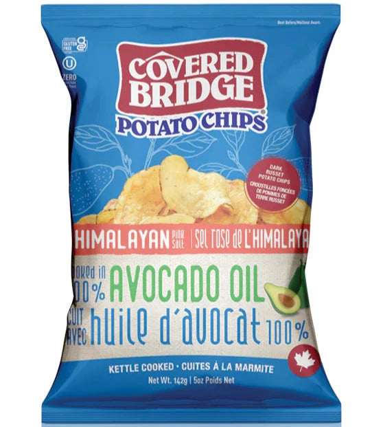 Covered Bridge Himalayan Pink Salt 142 g  Chips Snaxies Montreal Quebec Canada