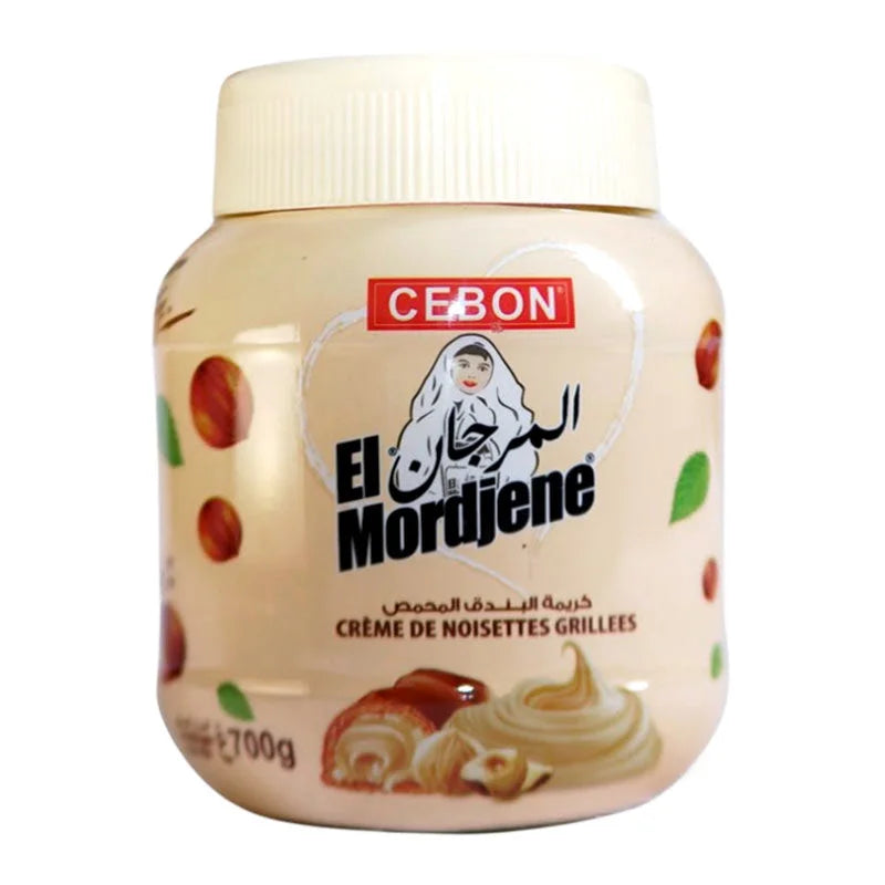 CEBON El Mordjene Roasted Hazelnut Cream Spread 700 g Snaxies Exotic Snack Montreal Quebec Canada