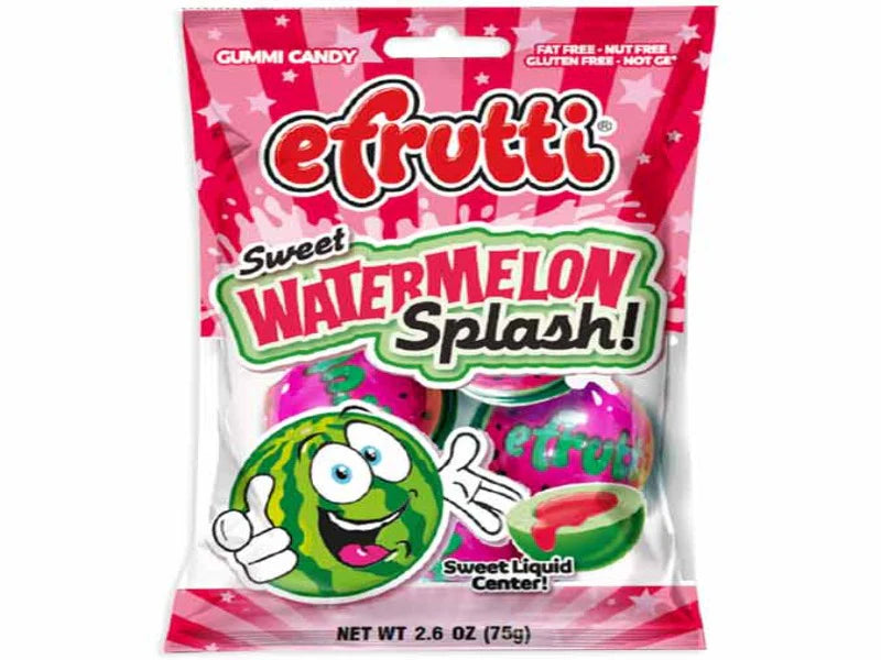 eFrutti Watermelon Splash 75 g Exotic Snacks Snaxies Montreal Quebec Canada