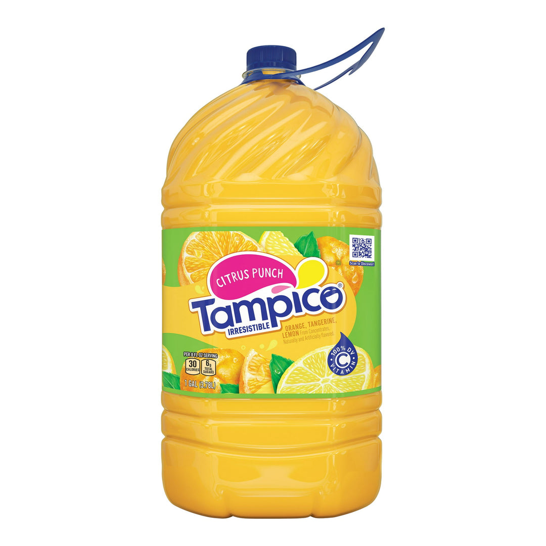 Tampico Citrus Punch 3.78 L Exotic Drink Snaxies Montreal Quebec Canada 