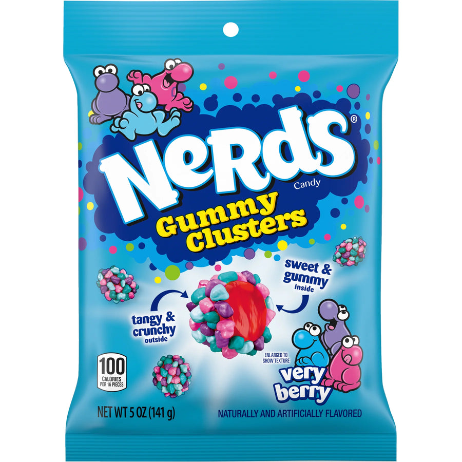 Nerds Gummy Clusters Very Berry 142 g Exotic Candy Montreal Quebec Canada
