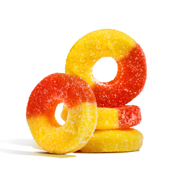 Albanese Bulk Gummi Peach Rings 2 kg